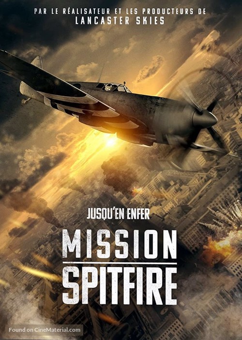 Spitfire Over Berlin (2022) French dvd movie cover