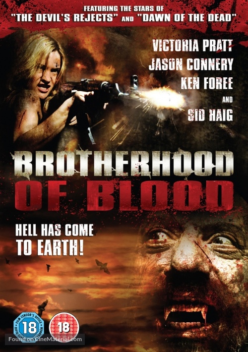 Brotherhood of Blood - British Movie Cover
