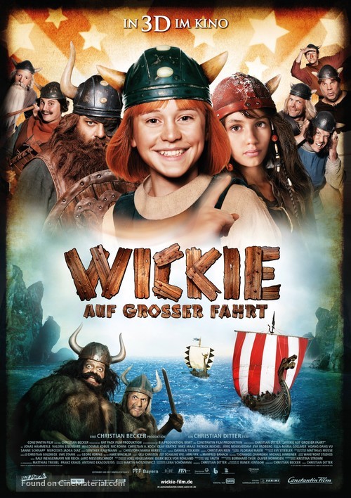 Wickie auf gro&szlig;er Fahrt - German Movie Poster