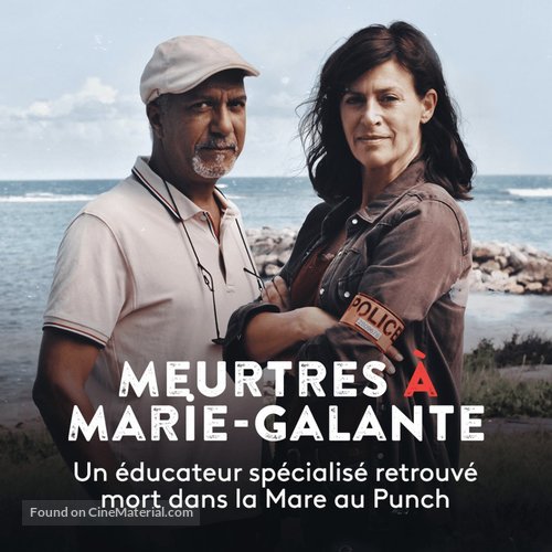 &quot;Meurtres &agrave;...&quot; Meurtres &agrave; Marie-Galante - French Movie Cover