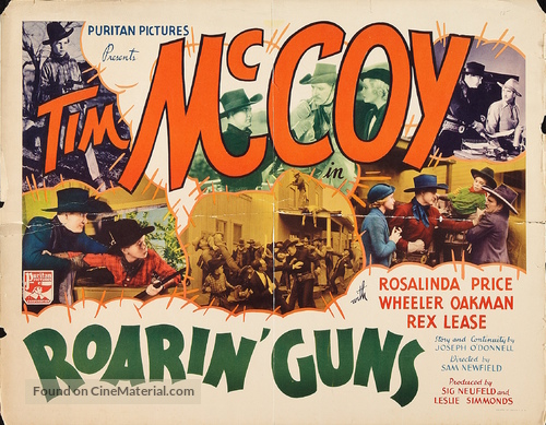 Roarin&#039; Guns - Movie Poster
