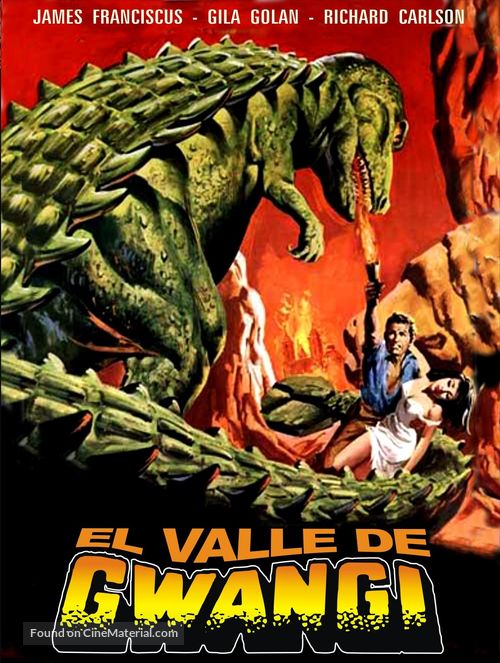 The Valley of Gwangi - Spanish Movie Cover