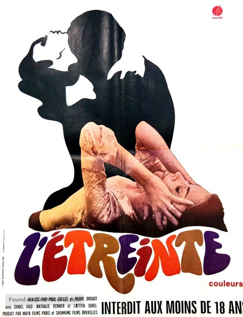 L&#039;etreinte - French Movie Poster