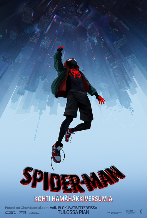 Spider-Man: Into the Spider-Verse - Finnish Movie Poster