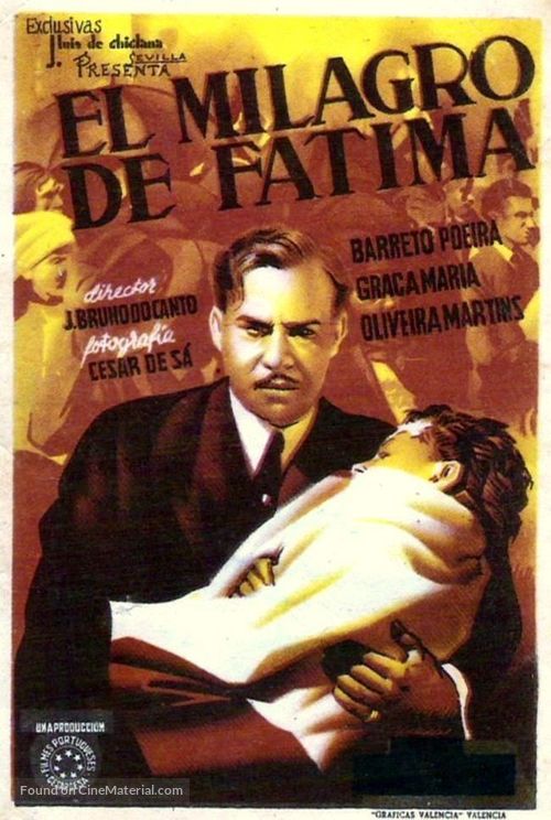 F&aacute;tima, Terra de F&eacute; - Spanish Movie Poster