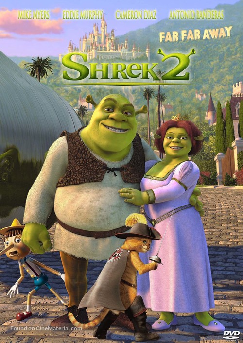 Shrek 2 DVD Cover