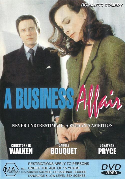 A Business Affair - Australian DVD movie cover