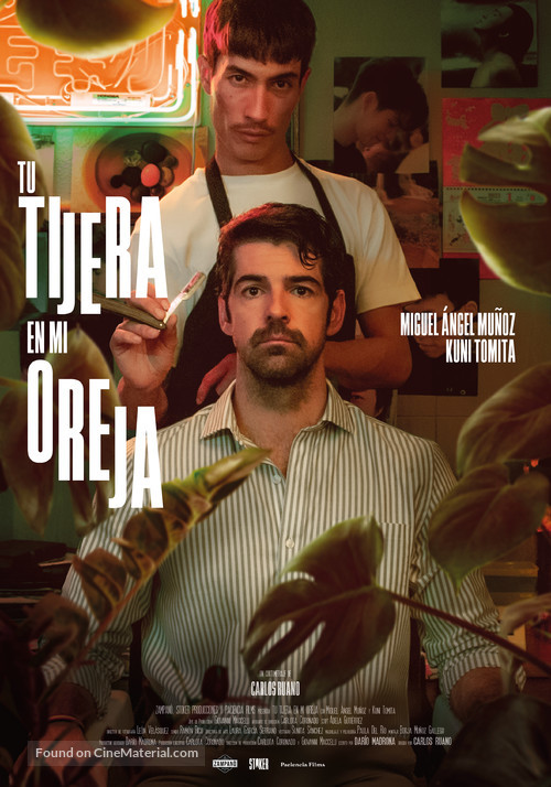 Tu tijera en mi oreja - Spanish Movie Poster