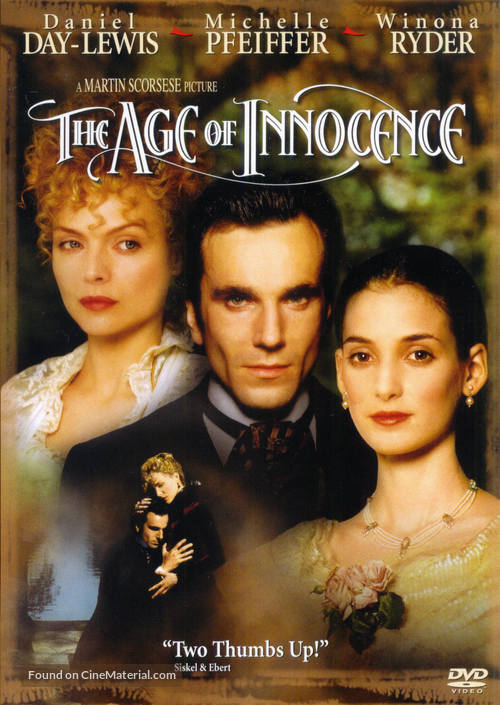 The Age of Innocence - DVD movie cover