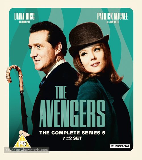 &quot;The Avengers&quot; - British Blu-Ray movie cover