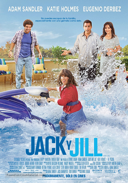 Jack and Jill - Mexican Movie Poster