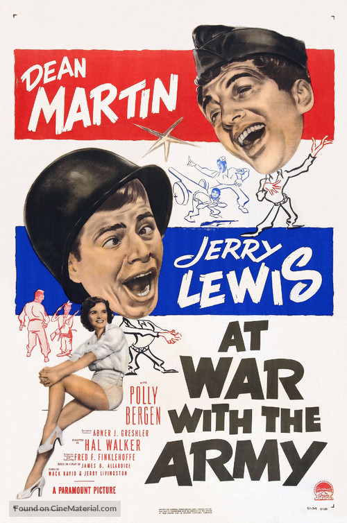 At War with the Army - Theatrical movie poster