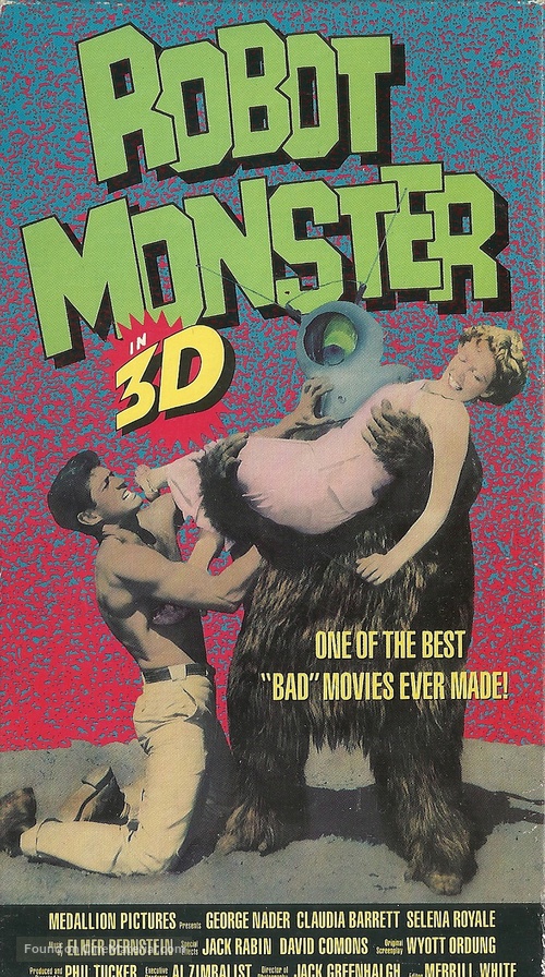 Robot Monster - VHS movie cover