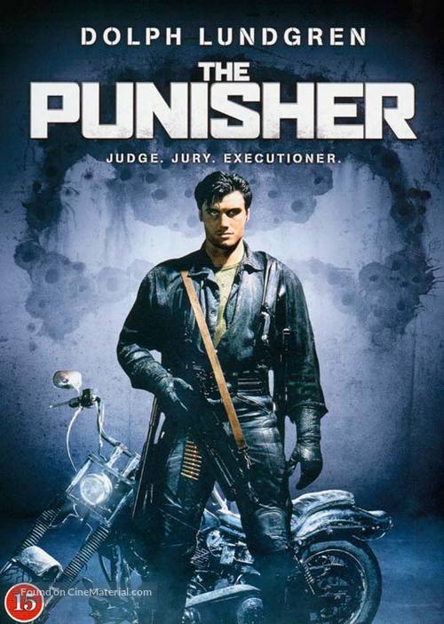 The Punisher - Danish DVD movie cover