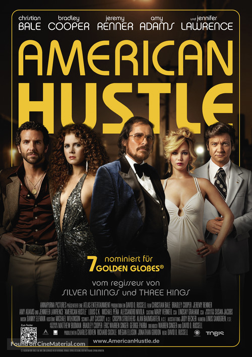 American Hustle - German Movie Poster