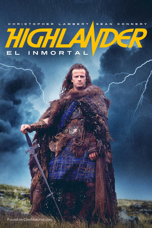 Highlander - Argentinian Movie Cover