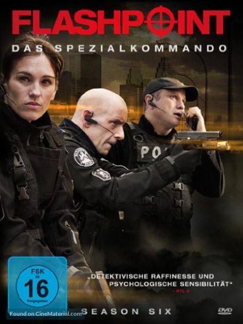 &quot;Flashpoint&quot; - German DVD movie cover