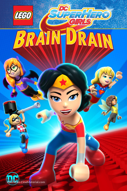 Lego DC Super Hero Girls: Brain Drain - Movie Cover