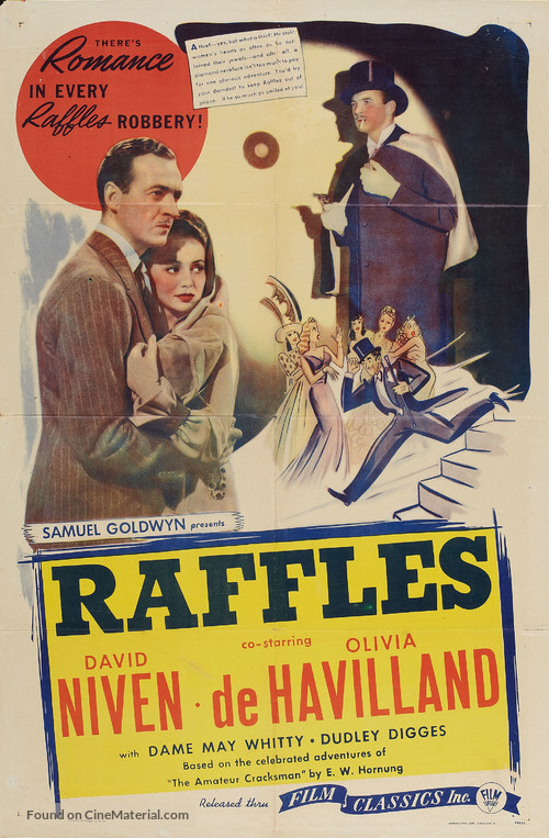 Raffles - Re-release movie poster