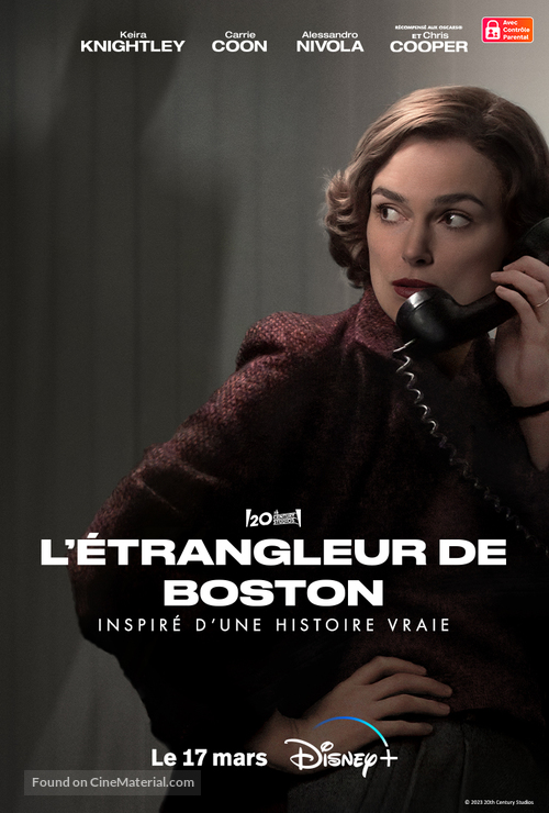 Boston Strangler - French Movie Poster