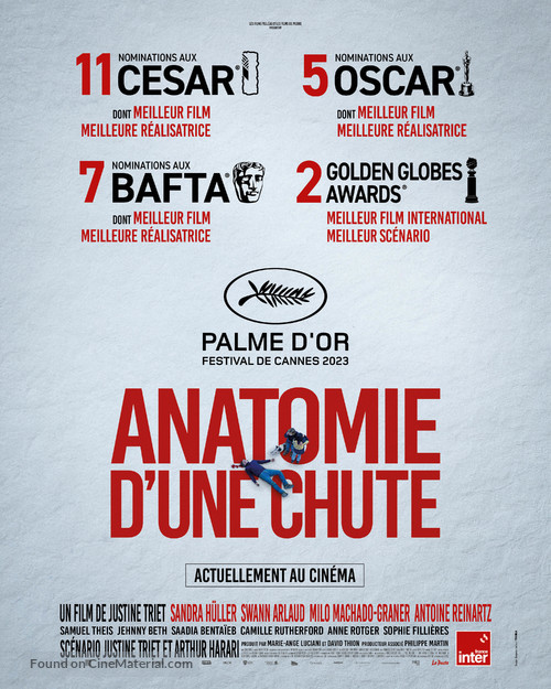 Anatomie d&#039;une chute - French Movie Poster