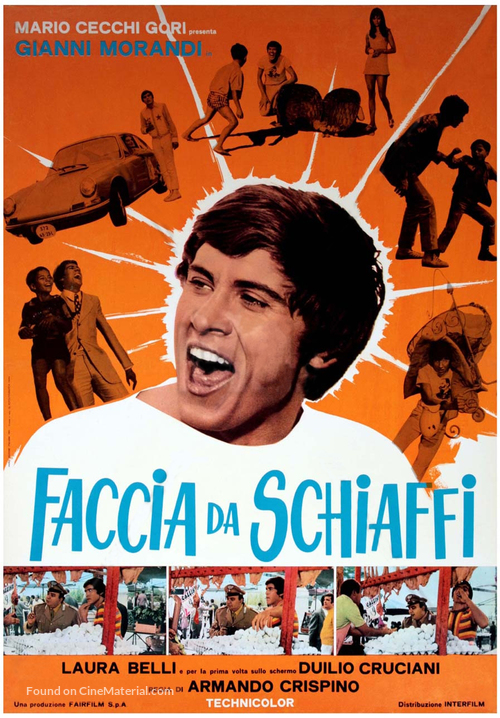 Faccia da schiaffi - Italian Movie Poster