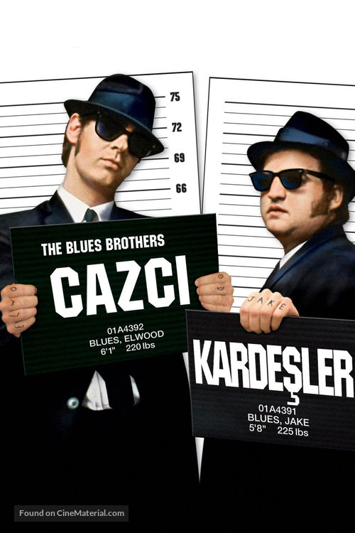 The Blues Brothers - Turkish Movie Cover
