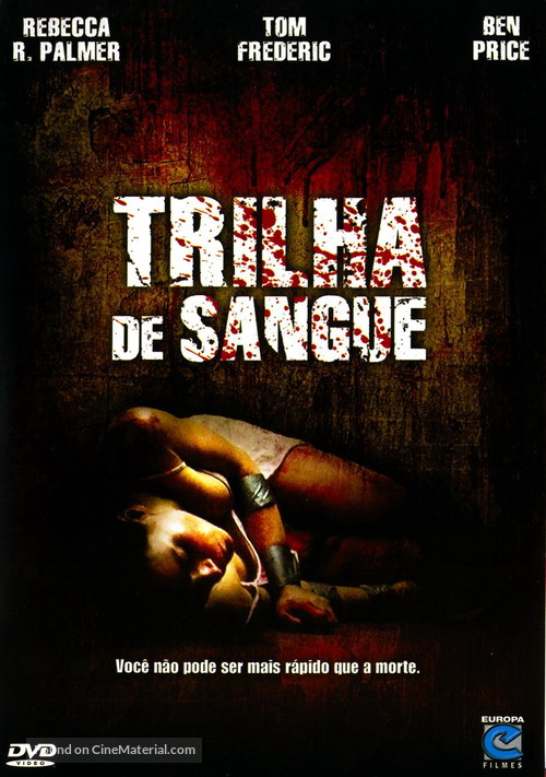 Blood Trails - Brazilian DVD movie cover