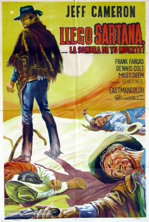 Passa Sartana... &egrave; l&#039;ombra della tua morte - Spanish Movie Poster