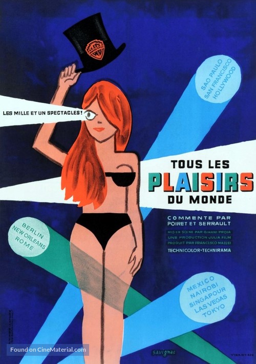 Mondo di notte numero 2, Il - French Movie Poster