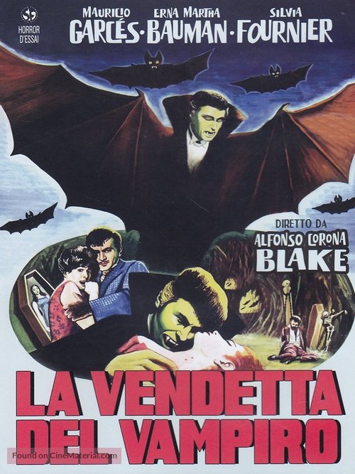 El mundo de los vampiros - Italian DVD movie cover