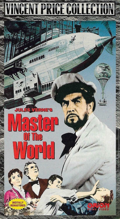 Master of the World - VHS movie cover