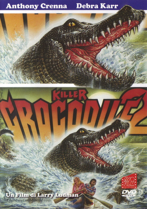 Killer Crocodile II - Italian Movie Cover