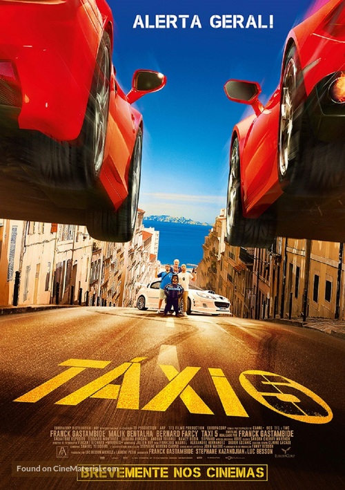 Taxi 5 - Portuguese Movie Poster