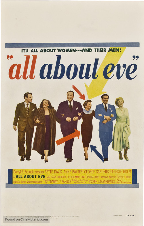 All About Eve - Movie Poster