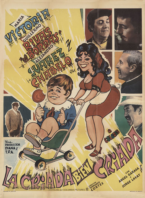 La criada bien criada - Mexican Movie Poster