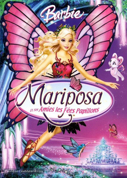 Barbie Mariposa and Her Butterfly Fairy Friends - French DVD movie cover