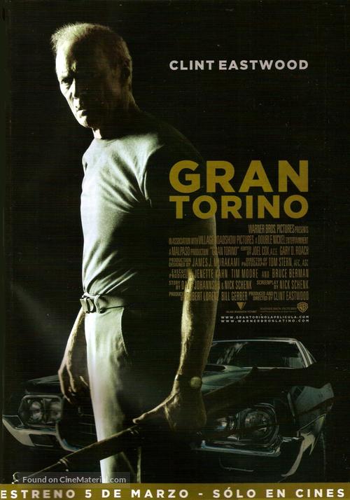 Gran Torino - Argentinian Movie Poster