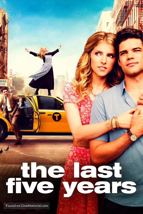 The Last 5 Years - DVD movie cover