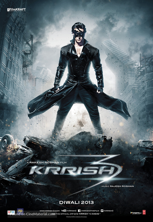 Krrish 3 - Indian Movie Poster