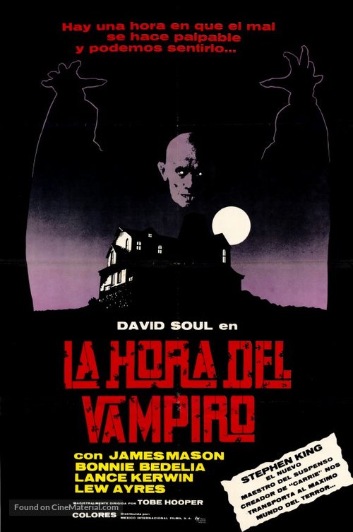 Salem&#039;s Lot - Spanish VHS movie cover