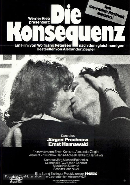 Die Konsequenz - German Movie Poster