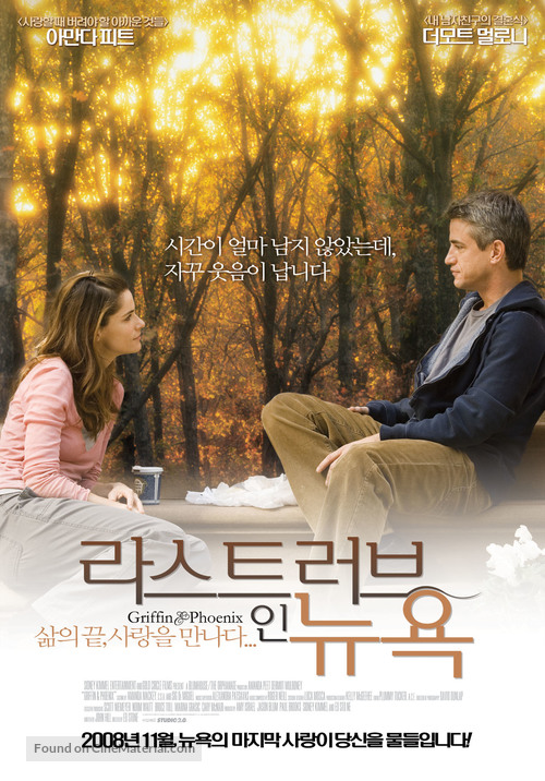 Griffin and Phoenix - South Korean Movie Poster