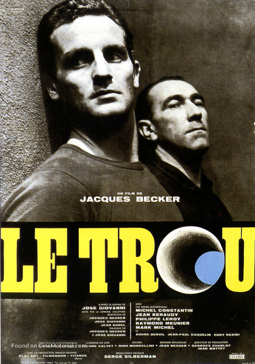 Le trou - French Movie Poster