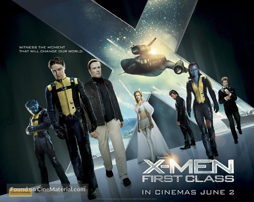 X-Men: First Class - Australian Movie Poster