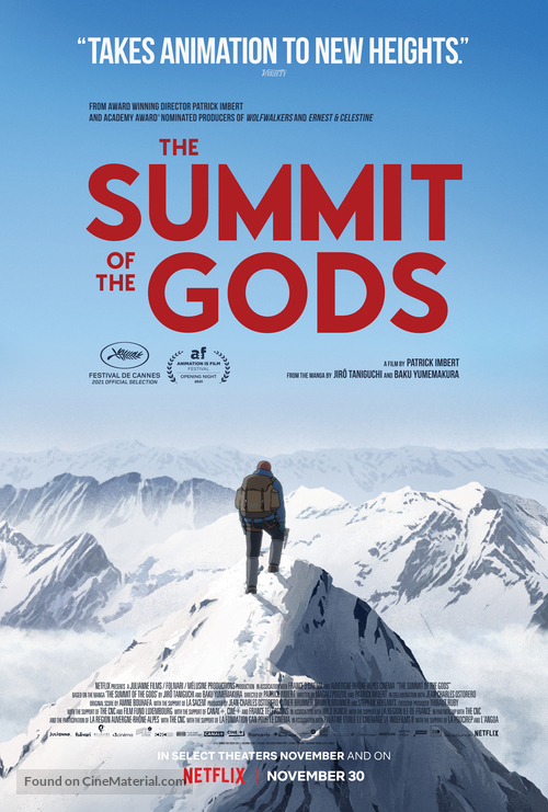 Le sommet des dieux - Movie Poster