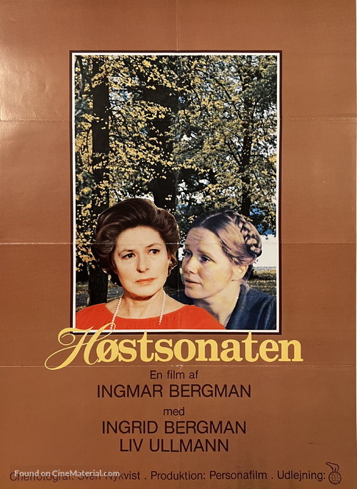 H&ouml;stsonaten - Danish Movie Poster