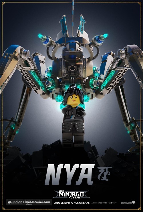 The Lego Ninjago Movie - Brazilian Movie Poster