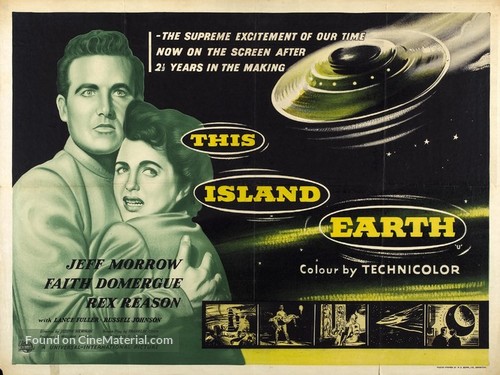 This Island Earth - British Movie Poster