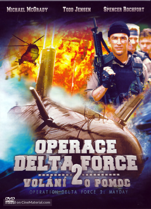 Operation Delta Force 2: Mayday - Czech DVD movie cover
